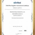 SGS certificate