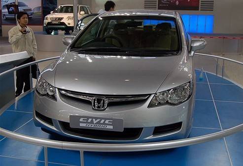 Batteriewechsel Honda Civic Hybrid 2007