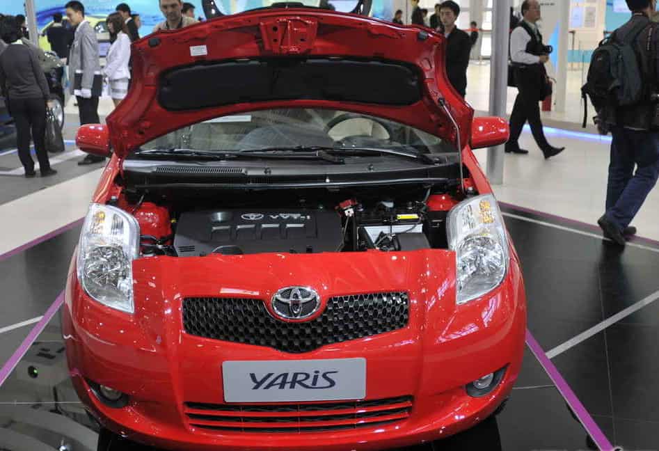 Toyota Yaris гибридті аккумулятор ақауларын жою