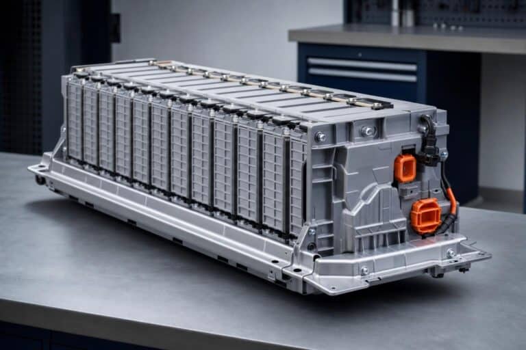2006~2010年型トヨタ・ハイランダー・ハイブリッド用の新型OEM仕様ニッケル水素高電圧バッテリーパック(直列接続されたモジュールを示す)