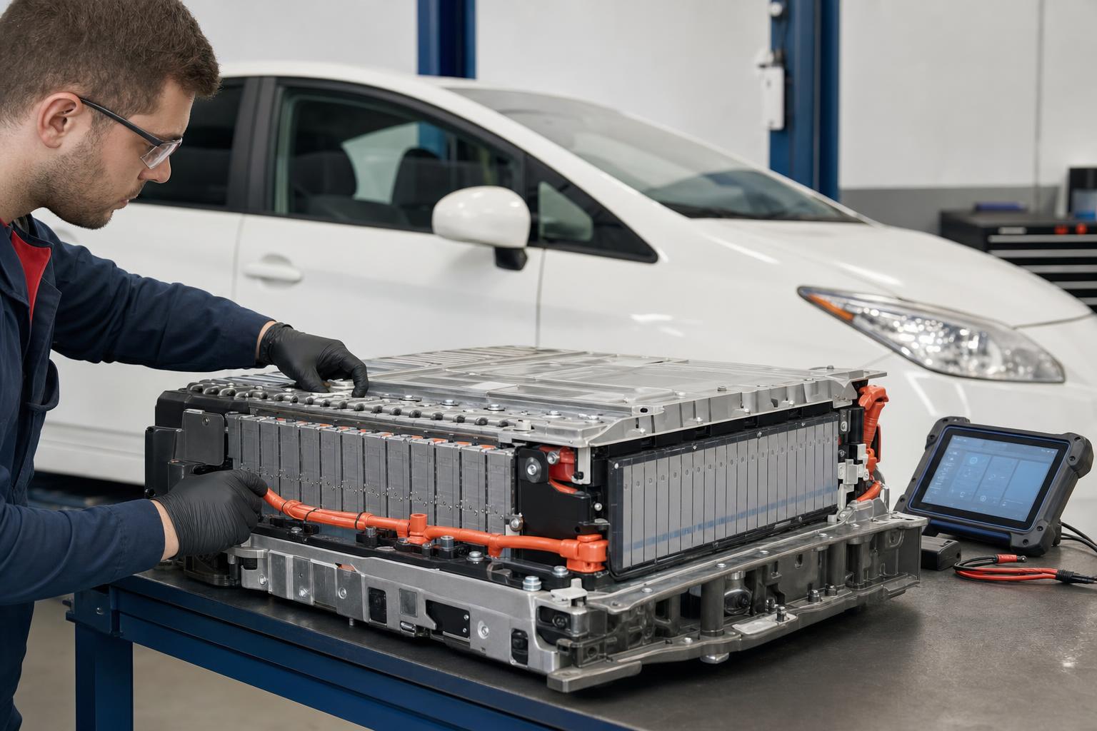 Цена на аккумуляторы для гибридного Toyota Prius 2012 года: диапазоны стоимости NiMH-аккумуляторов 3-го поколения в зависимости от варианта замены.